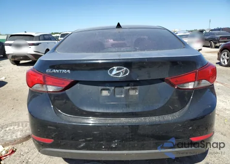 2016 Hyundai Elantra Se from USA, damaged, VIN 5NPDH4AE7GH678351